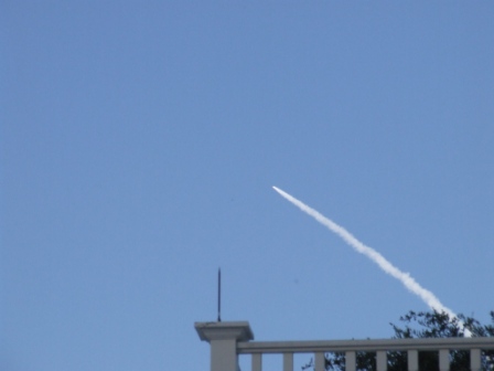 Friday 8 June, two minutes after 19.38, Space Shuttle Atlantis goes in space